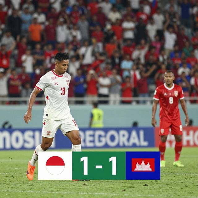 Indonesia W 1-1 Cambodia W: Lần thứ ba liên tiếp bất phân thắng bại